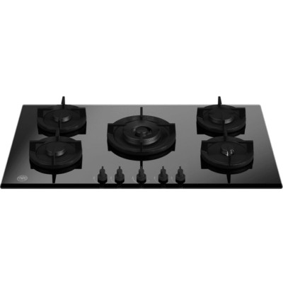 Bertazzoni 90cm Gas auf Glas Kochfeld mit zentralem Wokbrenner P905CMODGNE UVP 899£