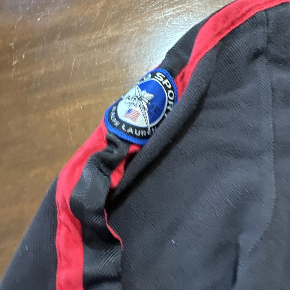 男式 Polo 运动海龟颈部保暖长袖艺术挑战 L 码罕见 — 第 4/4 张图片