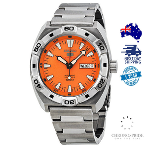 seiko 5 orange