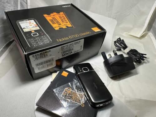 Nokia 6700 Classic - Black ( Orange ) Mobile Phone Boxed - Picture 6 of 6