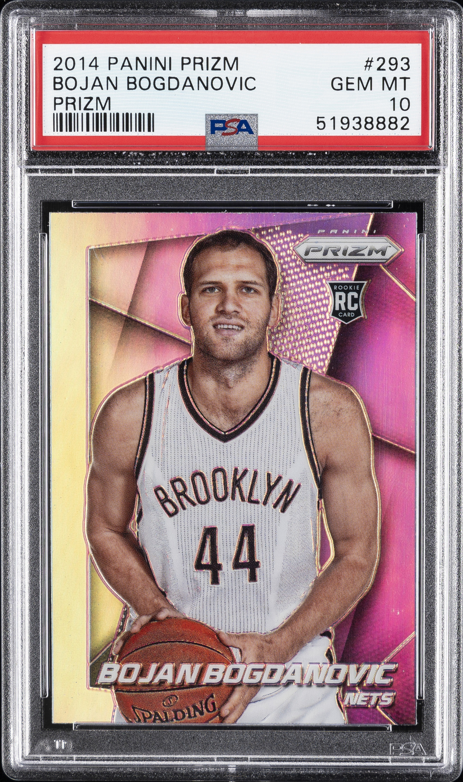2014 PANINI PRIZM PRIZM #293 BOJAN BOGDANOVIC ROOKIE RC PSA 10