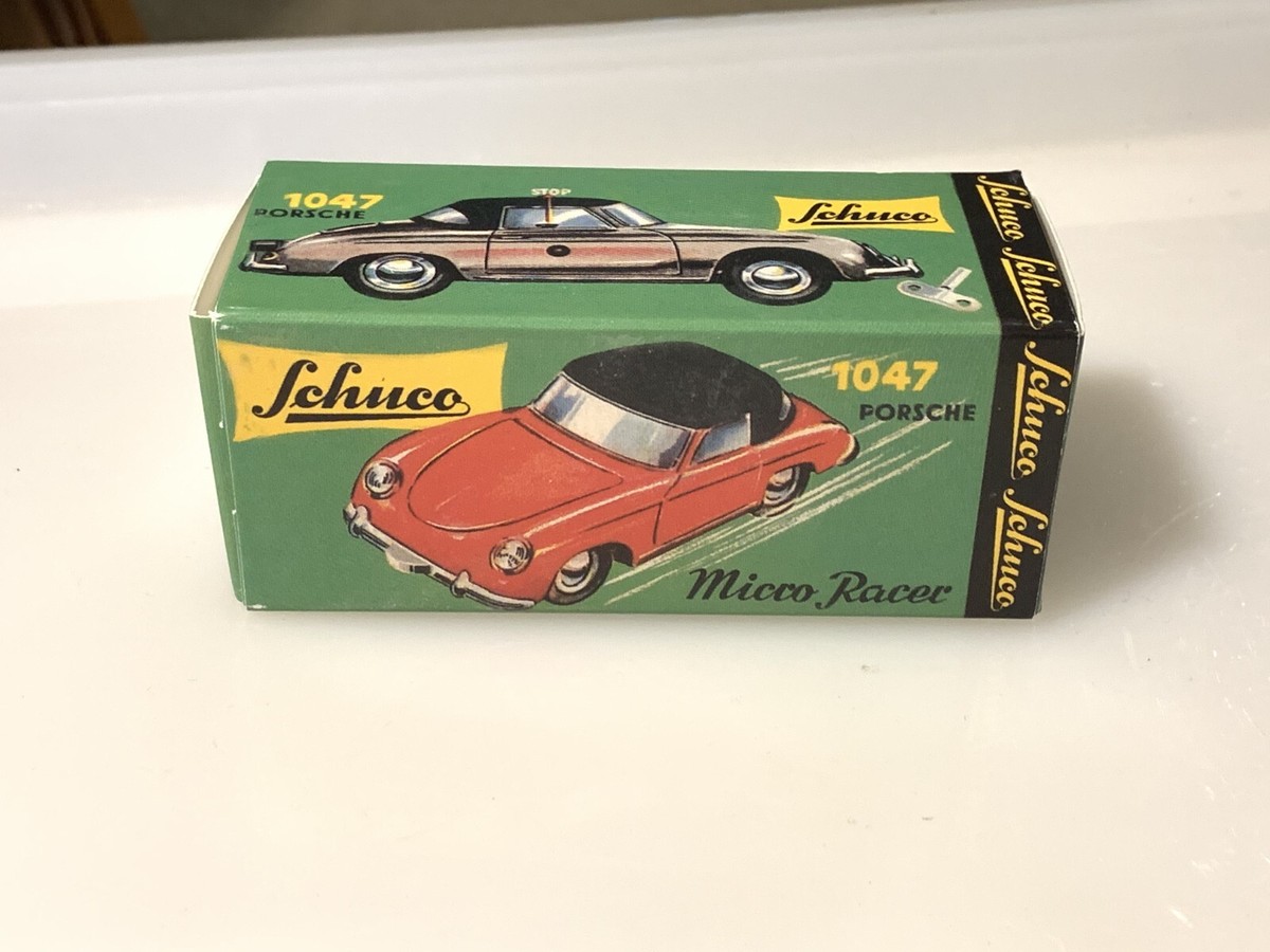 Vintage Schuco Micro Racer Porsche 356 Model 1047 Made in