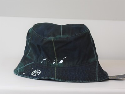 Polo Ralph Lauren Black Watch Splatter Born Bred Yale Bucket Hat
