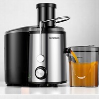 Centrifugal Juicer Machine 800W Stainless Steel Juicers 3 Speed Control 3 Wide