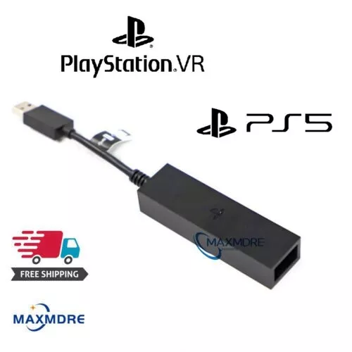 Official PSVR to PS5 Cable PS5 PS4 VR 4 PS5 VR Connector Set Mini Camera  Adapter