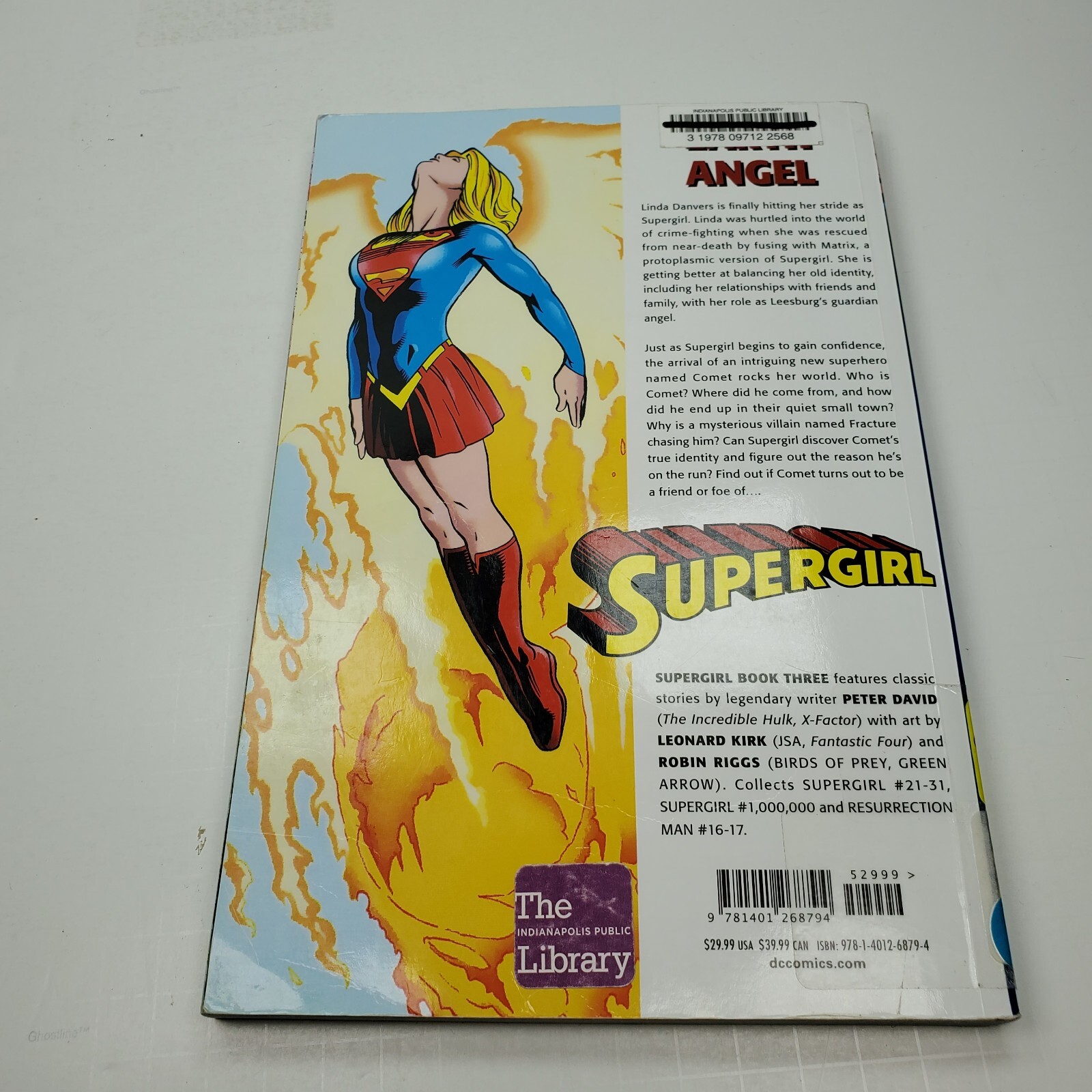 Supergirl Book Three by David, Peter (Paperback) English Ex Library ...