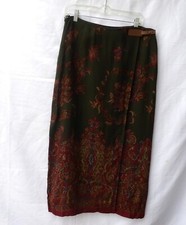 New Vintage Lauren Ralph Lauren Wrap Skirt Size 14