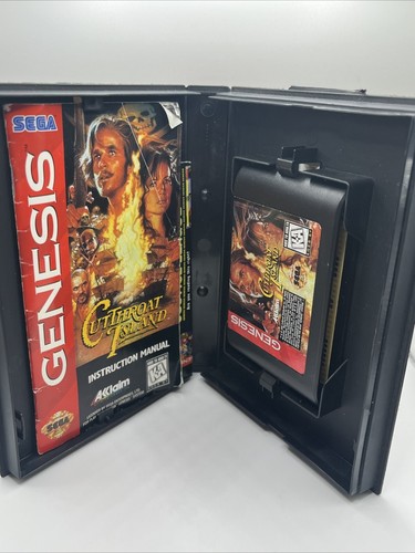 (1995 SEGA GENESIS) Cutthroat Island Video Game COMPLETE IN BOX CIB - Picture 5 of 7