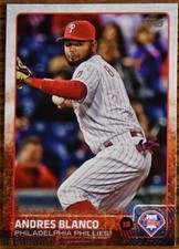 2015 Topps Update #US205 #205 Andres Blanco Philadelphia Phillies