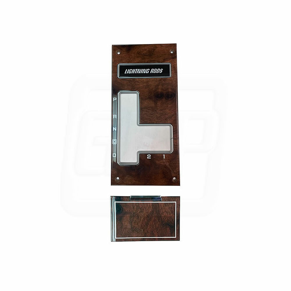 83-84 Hurst Olds Lightning Rod Shifter Console Indicator Top Plate