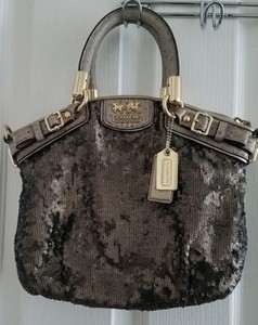 coach madison leather mini sophia satchel