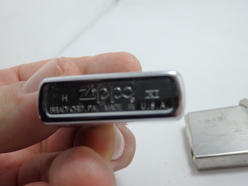 Vintage Rare 1995 Engraved ZIPPO (H.XI) Lighter American Indian Chief - Picture 9 of 16