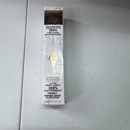 CHARLOTTE TILBURY Beautiful Skin Foundation Shade 4 WARM CHAUD 1oz / 30ml