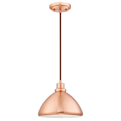 Lustre Suspendu Westinghouse Iron Hill - Bronze, 1 Ampoule E27 - Style Vintage Industriel
