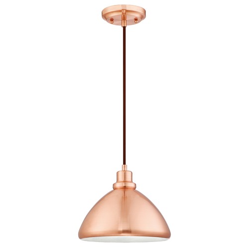 Art Deco Deckenlampe Hängelampe Kupfer gebürstet 1 Glühbirne E27 Westinghouse - Bild 1 von 7