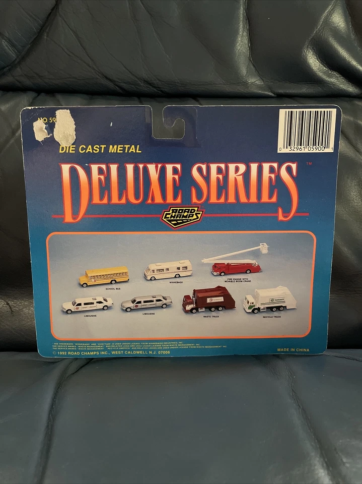 Road Champs Mercedes Limusina Serie Deluxe Sin usar, en caja 1992 Lanzamiento De colección Foto 2 de 4