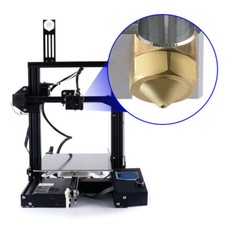 20PCS 3D Printer E3D Extruder Nozzles Brass V5/6 Print Head 1.75MM Filament