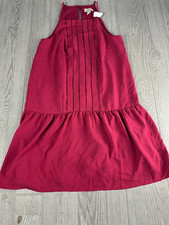 Loft Outlet Womens Size Small Sleeveless Dress Red NWT