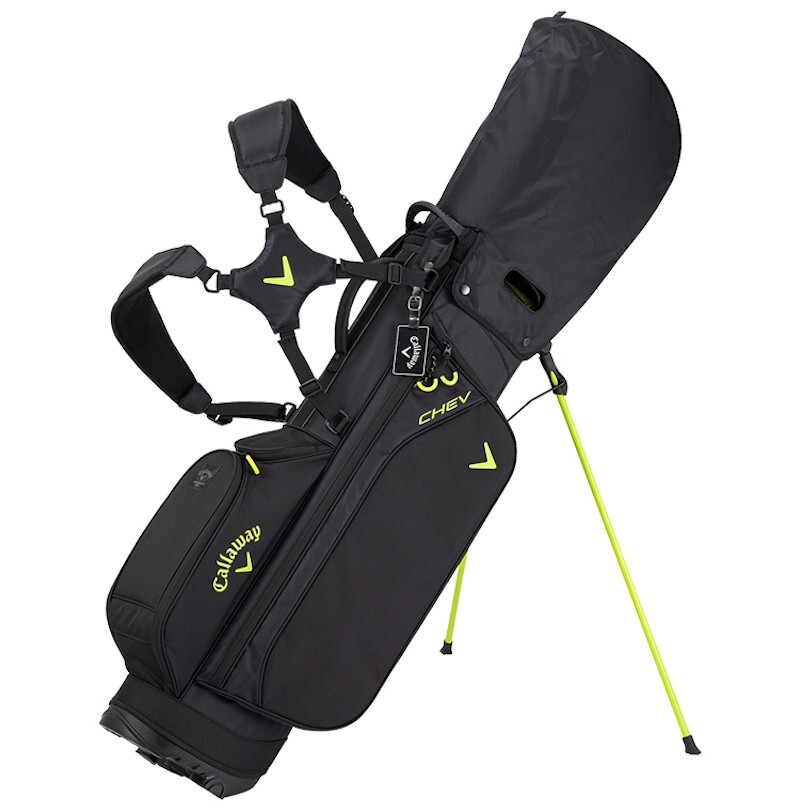 Callaway CHEV ゴルフバッグ レッド ブラック Callaway キャロウェイ キャディバッグ スタンド型 6分割 9.5型