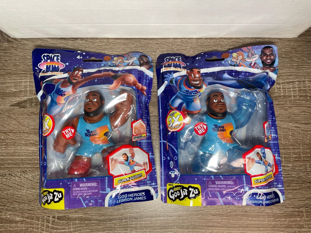 Heroes of Goo Jit Zu Space Jam - LeBron James (Power Up) & Regular