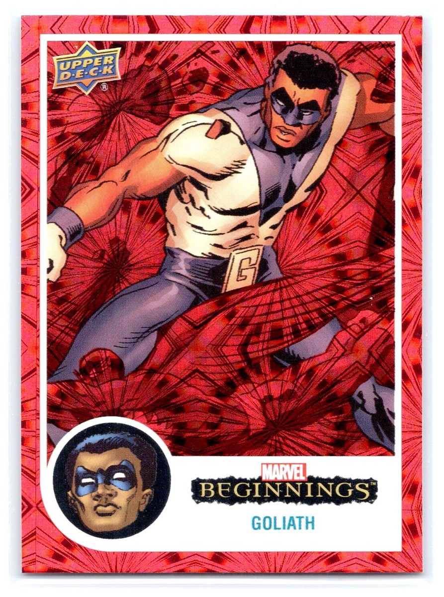 2022 Upper Deck Marvel Beginnings Vol. 2 Series 1 #136 GOLIATH Red