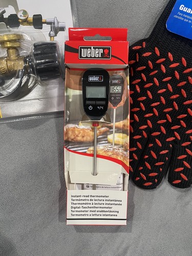 Grilling BBQ Starter Kit Accessory Bundle - Weber / GrillPro / Blue Rhino - NEW - Picture 2 of 4