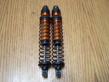 Fits Traxxas 77086 8S X-Maxx Front or Rear GTX Orange Aluminum Shocks 2 7761T