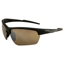 Epoch 7 Golf Sunglasses Black Frame High Clarity Brown Lens