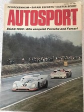 Autosport Magazine 8 April 1971 Cevert Wins Hockenheim F2 Rally Ford Escort