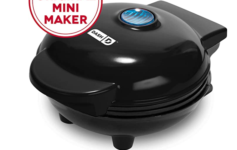 Compact Mini Waffle Maker for Perfect Single-Serve Breakfast Waffles-image