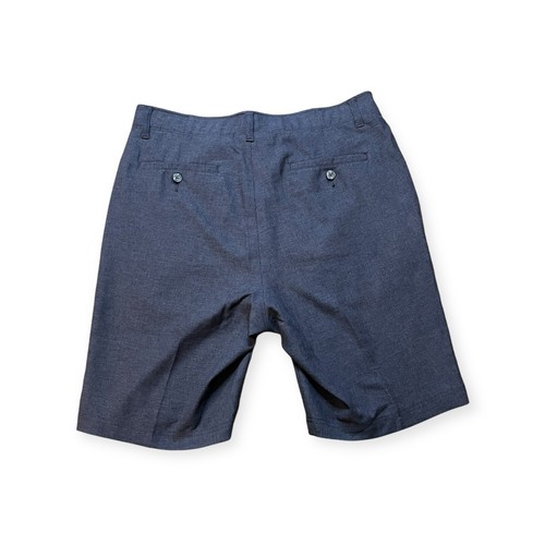 Pebble Beach Shorts Uomo Taglia 34 Grigio Dry-Luxe Performance Golf Chino - Foto 2 di 8
