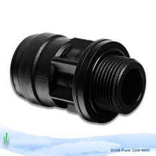 John Guest Push Fit 22mm Push Fit x 3/4" BSP Male - PM012216E