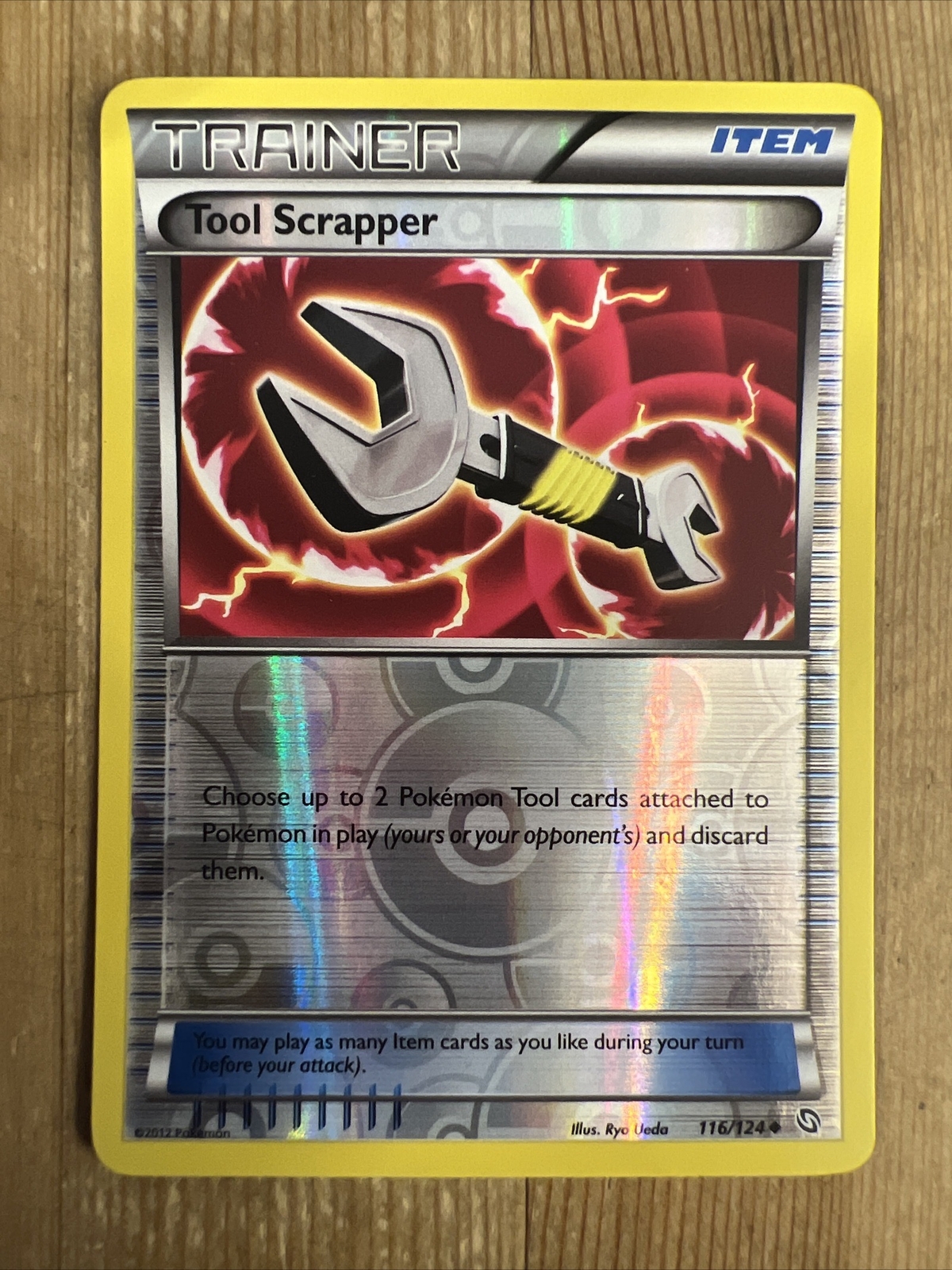 Pokémon TCG Tool Scrapper  Dragons Exalted 116/124 Reverse Holo Uncommon LP