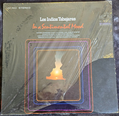LOS INDIOS TABAJARAS ~ IN A SENTIMENTAL MOOD ~ LP 1968 ~ VG+/EX