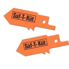Saf-T-Kut Drywall Reciprocating Saw Blades (2 pk)  Cuts Drywall, NOT Pipes!