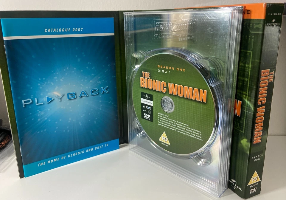 BIONIC WOMAN Season 1 DVD (REGION 2 PAL) signed by Lindsay Wagner & R. Anderson - Image 4 of 4