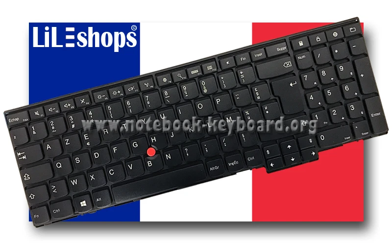 Clavier Français Original Pour Lenovo ThinkPad Edge E531 E540 NEUF - Photo 1/1