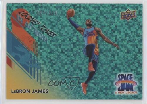 2021 Space Jam A New Legacy Looney Tunes in Action Mega Green LeBron James 00d2 - Zdjęcie 1 z 3