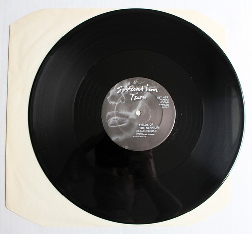 FIELDS OF THE NEPHILIM Preacher Man 12" 1987 Situation Two UK Import VINYL Goth - Picture 3 of 3