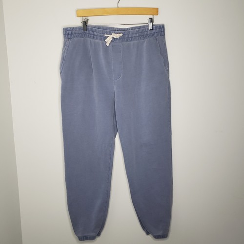 Velvet by Graham & Spencer Drawstring Jogger Pants Unisex XL Raven Blue