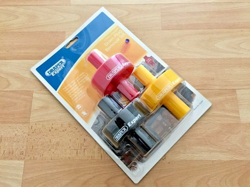 Draper Sechskant Ablaufstecker Entfernungsset - 3 Stück - Draper Expert 43287 - Bild 1 von 3