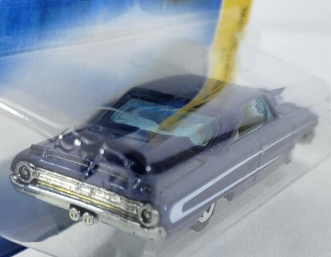 Hot Wheels 2007 New Models 18/36 Blue 1964 Ford Galaxie 500XL #18/180