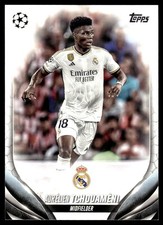 Aurélien Tchouaméni 2023-24 Topps UEFA Club Competitions #10 Real Madrid CF