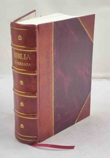 Biblia De Ferrara 1553 [Leather Bound]