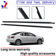 Fit For 2005-2010 Scion Tc Door Glass Window Weatherstrip Seal Kit Leftright