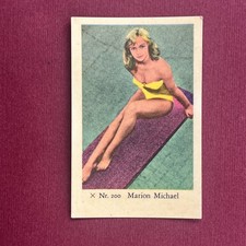 Marion Michael 1957 Dutch Gum X Set #200 Vintage Gum Card