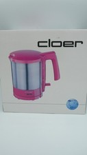 Wasserkocher Cloer-4717-1 mattierter Edelstahl pink 1,5 Liter 2000 W NEU