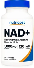 Nutricost NAD+ Supplement 1,000mg per Serving, 120 Capsules - 60 Servings