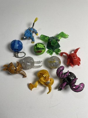 Bakugan Battle Brawlers Lot of 10 Figures   SOME ARE BROKEN! 