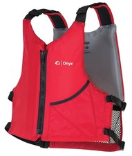 Onyx 121900-100-004-17 Universal Paddle Vest - Red One Size,